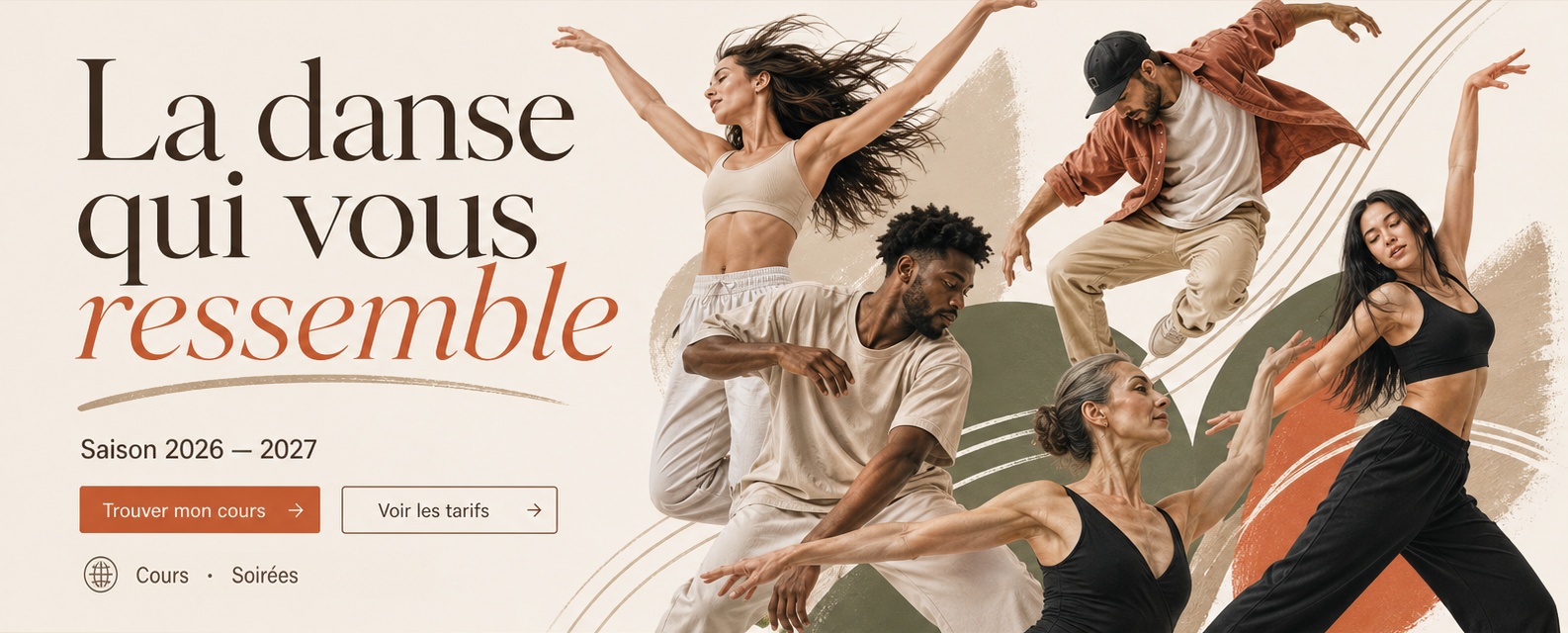La danse qui vous ressemble — saison 2026-2027, cours et soirées au Bourgoin Dance Center